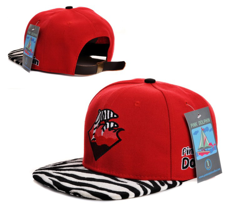 Pink Dolphin Strapback Hat id040